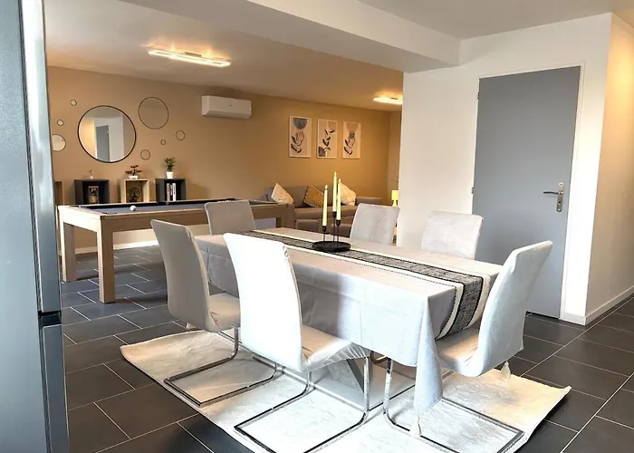 Duplex 6 Pers 3 Ch, Billard & Netflix, Equipe Apartmán